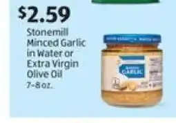 Aldi Stonemill Minced Garlic offer