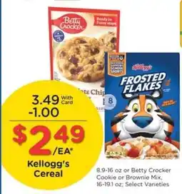 Kroger Kellogg's Cereal offer