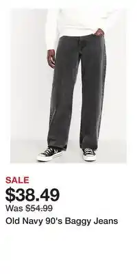 Old Navy Old Navy 90's Baggy Jeans offer