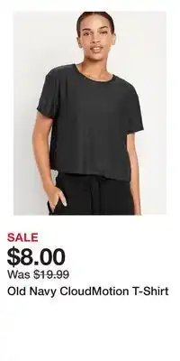 Old Navy Old Navy CloudMotion T-Shirt offer