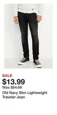 Old Navy Old Navy Slim Lightweight Traveler Jean offer
