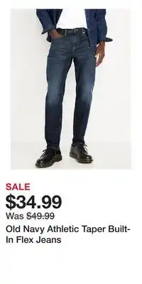 Old Navy Old Navy Athletic Taper Built-In Flex Jeans offer