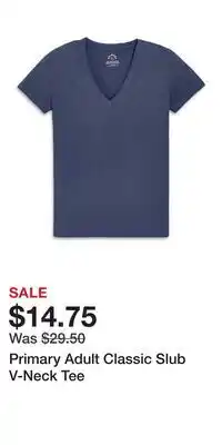 Nordstrom Primary Adult Classic Slub V-Neck Tee offer