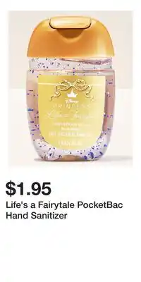 Bath & Body Works Life's a Fairytale PocketBac Hand Sanitizer offer