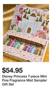 Bath & Body Works Disney Princess 7-piece Mini Fine Fragrance Mist Sampler Gift Set offer