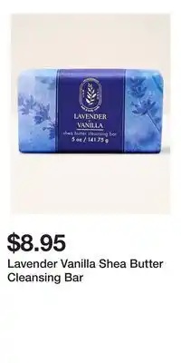Bath & Body Works Lavender Vanilla Shea Butter Cleansing Bar offer