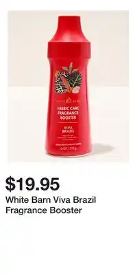 Bath & Body Works White Barn Viva Brazil Fragrance Booster offer