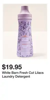 Bath & Body Works White Barn Fresh Cut Lilacs Laundry Detergent offer