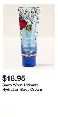 Bath & Body Works Snow White Ultimate Hydration Body Cream offer