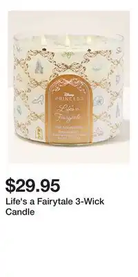 Bath & Body Works Life's a Fairytale 3-Wick Candle offer