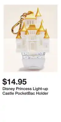 Bath & Body Works Disney Princess Light-up Castle PocketBac Holder offer