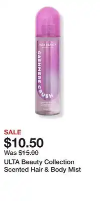 Ulta Beauty ULTA Beauty Collection Scented Hair & Body Mist offer