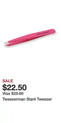 Ulta Beauty Tweezerman Slant Tweezer offer