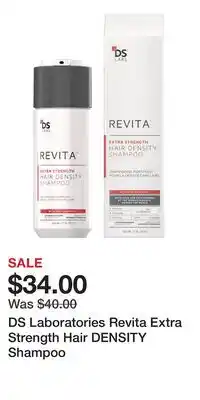 Ulta Beauty DS Laboratories Revita Extra Strength Hair DENSITY Shampoo offer