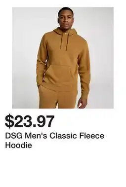 Dick's Sporting Goods DSG Men's Classic Fleece Hoodie offer