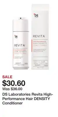Ulta Beauty DS Laboratories Revita High-Performance Hair DENSITY Conditioner offer