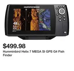 Dick's Sporting Goods Humminbird Helix 7 MEGA SI GPS G4 Fish Finder offer