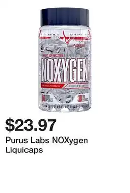 Dick's Sporting Goods Purus Labs NOXygen Liquicaps offer