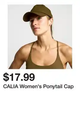 Dick's Sporting Goods CALIA Women's Ponytail Cap offer