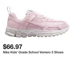 Dick's Sporting Goods Nike Kids' Grade School Vomero 5 Shoes offer