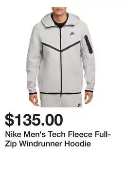 Dick's Sporting Goods Nike Men's Tech Fleece Full-Zip Windrunner Hoodie offer