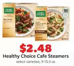 Fareway Healthy Choice Cafe Steamers offer