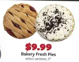 Fareway Bakery Fresh Pies offer