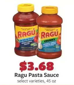Fareway Ragu Pasta Sauce offer