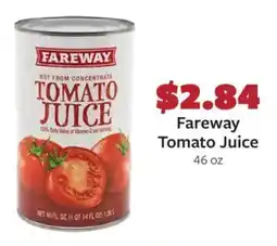 Fareway Fareway Tomato Juice offer