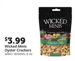 Fareway Wicked Minis Oyster Crackers offer