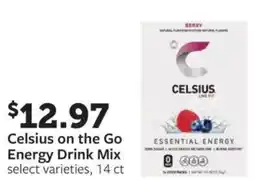 Fareway Celsius on the Go Energy Drink Mix offer