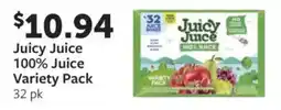 Fareway Juicy Juice 100% Juice Variety Pack offer