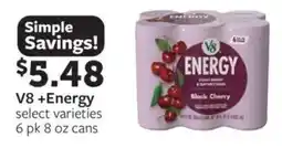 Fareway V8 +Energy offer