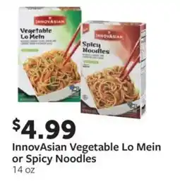 Fareway InnovAsian Vegetable Lo Mein or Spicy Noodles offer