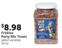 Fareway Friskies Party Mix Treats offer
