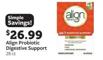 Fareway Align Probiotic Digestive Support offer