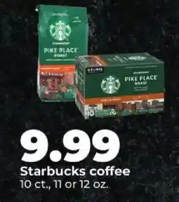 Hy-Vee Starbucks coffee offer