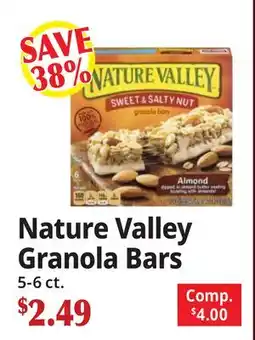 Ocean State Job Lot Nature Valley Granola Bars offer