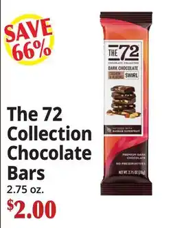 Ocean State Job Lot The 72 Collection Chocolate Bars offer