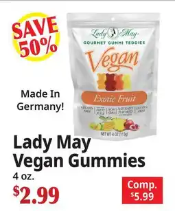 Ocean State Job Lot Lady May Vegan Gummies offer
