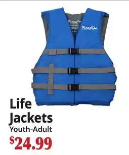 Ocean State Job Lot Life Jackets offer
