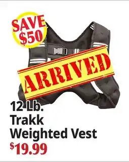 Ocean State Job Lot 12 Lb. Trakk Weighted Vest offer