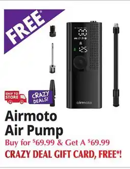 Ocean State Job Lot Airmoto Air Pump offer