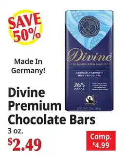 Ocean State Job Lot Divine Premium Chocolate Bars offer