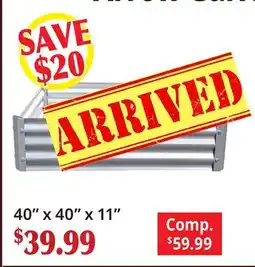 Ocean State Job Lot Arrow Galvanized Metal Raised Garden Beds offer