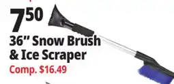 Ocean State Job Lot Nor' easter 36 Snow Brush with Scraper offer