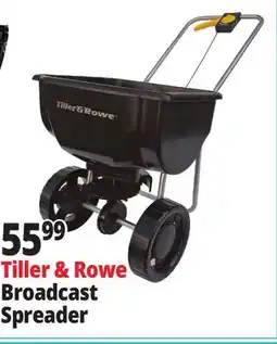 Ocean State Job Lot Tiller & Rowe Broadcast Spreader offer