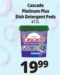 Ocean State Job Lot Cascade Platinum Plus Dishwasher Pods 47 Ct offer