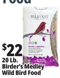 Ocean State Job Lot Harvest Birder's Medley Wild Bird Food 20 lbs offer