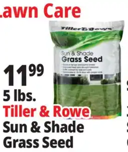 Ocean State Job Lot Tiller & Rowe Sun & Shade Grass Seed offer
